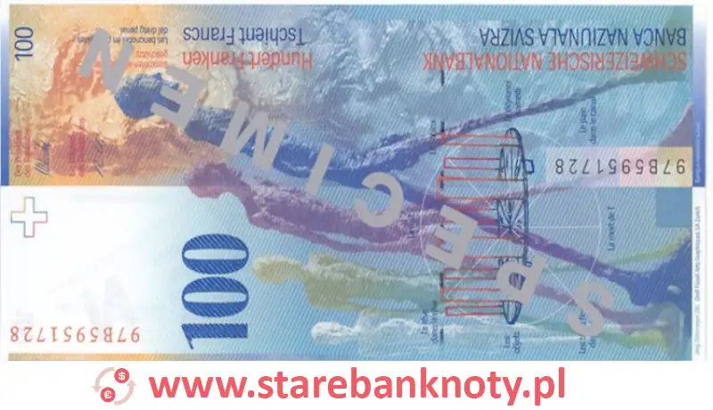 widok banknotu 